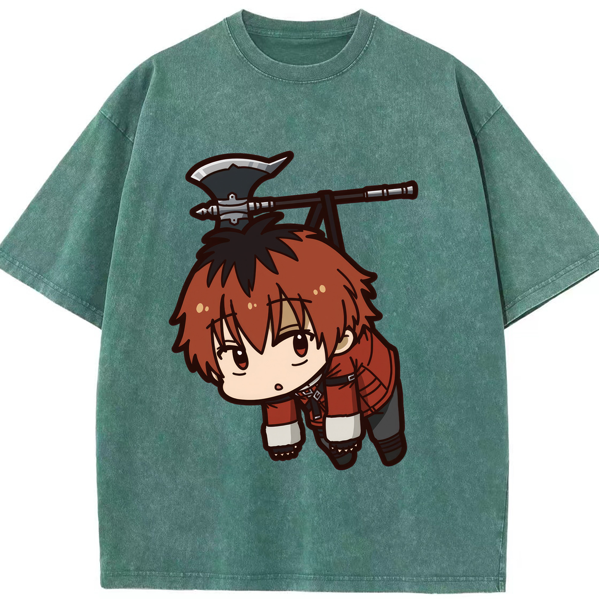 （画像用） 葬送のフリーレン Frieren 綿100% ヴィンテージ風 半袖Tシャツ（フロントプリント）